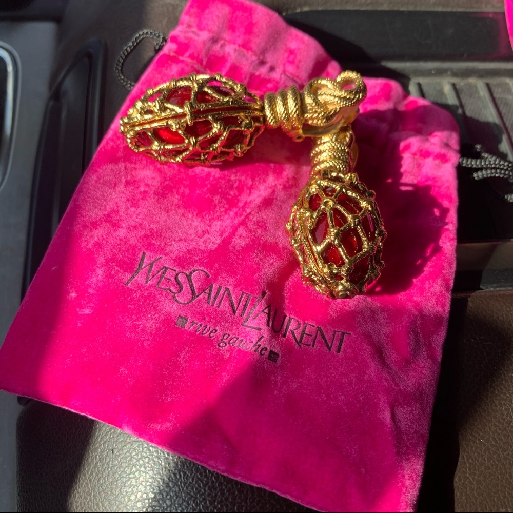 Authentic Yves Saint Laurent Earrings